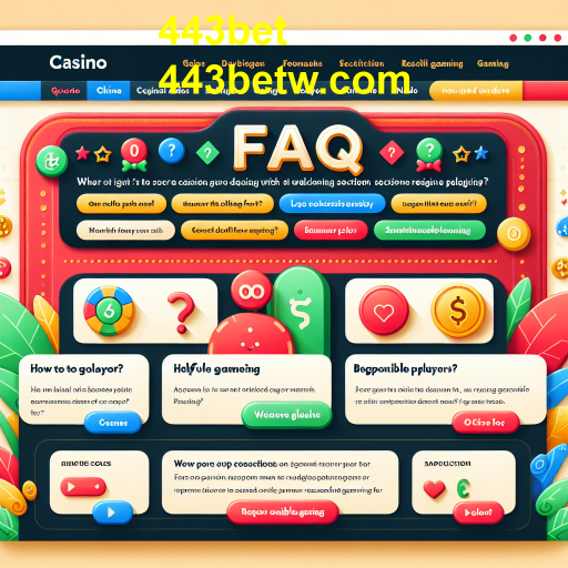 Descubra a Categoria FAQ no 443bet: Tudo o que Você Precisa Saber